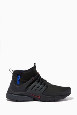 Nike Air Presto Mid Utility Sneakers in Textile