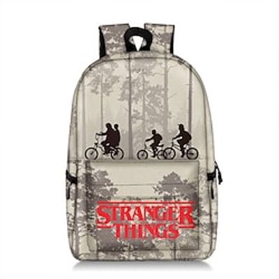 Stranger Things 4 Backpack Burden Relief Ridgeback Student Schoolbag Fashion Print miniinthebox