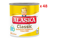 Alaska Sweetened Condensed Milk 300Ml Pack Of 48 (UAE Delivery Only)