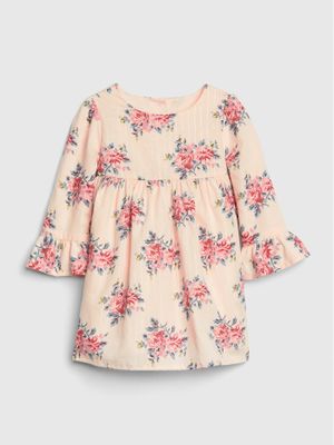 Baby Floral Ruffle Dress Baby Floral Ruffle Dress