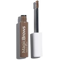 Mcobeauty Magic Brows Brush On Fiber Gel Waterproof Medium Brown 0.12oz Eyeliner Gel