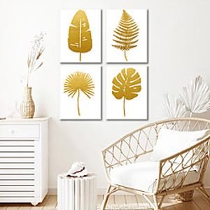 Wall Art Canvas Prints Painting Artwork Picture Floral Botanical Gold Home Decoration Dcor Rolled Canvas No Frame Unframed Unstretched Lightinthebox