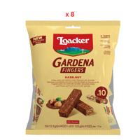 Loacker Gardena Fingers Hazelnut 8X125G