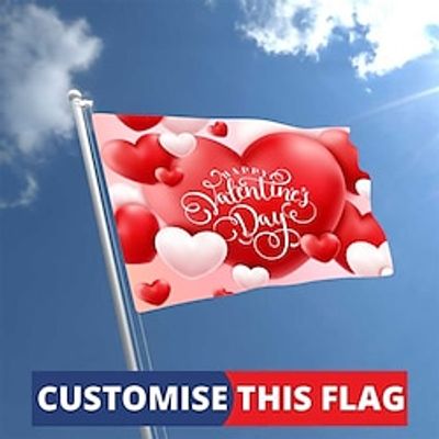 Customized Flag Double Sided Design Your Own Personalized Flags Room Wall Decoration Garden Flag  Banners Gift for Outside Indoor Lightinthebox