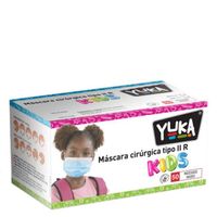 Yuka Surgical Masks Type IIR Kids Pink 50pcs