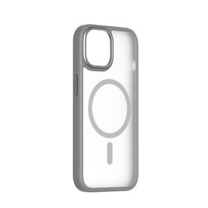 Momax Play Magnetic Case For iPhone iPhone 15 Pro 6.1-Inch - Grey