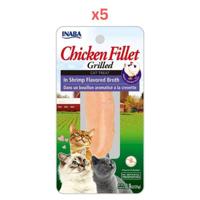 Inaba Chicken In Shrimp Broth 25 G /Per Pc (Pack of 5)