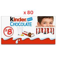 Kinder Chocolate 100G, Box Of 80Pcs