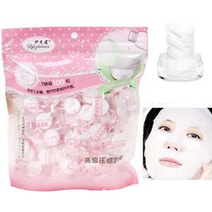 100Pcs Compressed Mask Facial Masks Spunlace Cotton Travel Face Care Tool