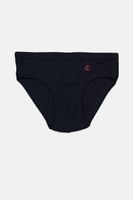 Kids Boys Pull On Brief  Indigo - thumbnail