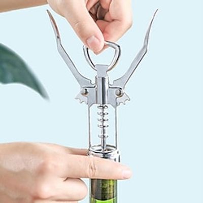 Wine Opener Stainless Steel Red Wine Opener Wing Type Metal Lightinthebox