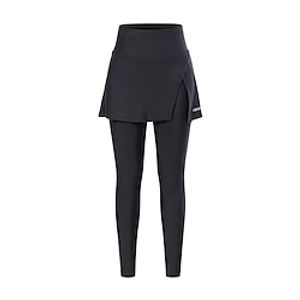 Arsuxeo Women's Cycling Tights Cycling Skort Skirt Bike Pants Bike Tights Leggings Form Fit Mountain Bike MTB Road Bike Cycling Sports Moisture Wicking Reflective Strips Sweat wicking Elastic Black Lightinthebox