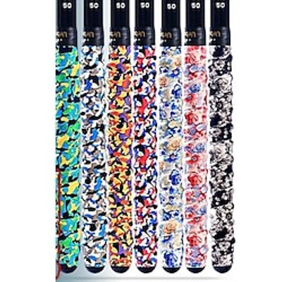 10 Pcs 1.5m Baseball Bat Grip Tape Anti-Slip Sweatband for Softball Bat Camouflage Stripes Perfect for Baseball Softball  Hockey Sticks super bowl Lightinthebox