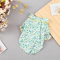 Dog Cat Shirt T-Shirt Flower Basic Adorable Cute Casual Daily Dog Clothes Puppy Clothes Dog Outfits Breathable Blue Pink Green Costume for Girl and Boy Dog Cotton S M L XL XXL Lightinthebox Dog Cat Shirt T-Shirt Flower Basic Adorable Cute Casual Daily Dog Clothes Puppy Clothes Dog Outfits Breathable Blue Pink Green Costume for Girl and Boy Dog Cotton S M L XL XXL Lightinthebox