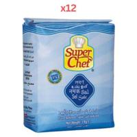 Super Chef Salt Iodized 1Kg (Pack Of 12)