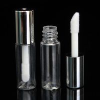 1Pcs Plastic Clear Empty Lip Gloss Balm Container Tube Bottle 1.2ml