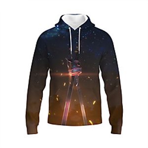 Inspired by SAO Swords Art Online Yuuki Asuna Kirigaya Kazuto Hoodie Anime 100% Polyester Pattern Harajuku Graphic Kawaii Hoodie For Unisex  Couple's Lightinthebox
