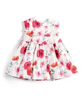 Printed Dress with Peplum - thumbnail