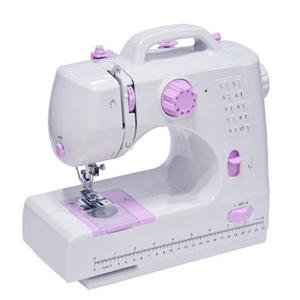 8 Stitches Multifunction Electric Overlock Sewing Machine Household Sewing Tool with LED