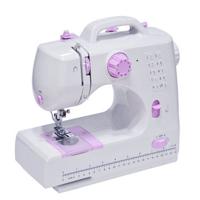 8 Stitches Multifunction Electric Overlock Sewing Machine Household Sewing Tool with LED