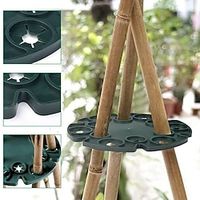 10pcs Climbing Aid for Plant Supports, Green Trellis Wigwam Holder, Plant Cages Supports, Trellis Holder for Plants, for Support Climbing Plants, Tomatoes, Cucumbers, Clematis Lightinthebox