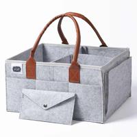 Little Story Diaper Caddy - Travel Pouch - Medium - Grey LS_DCTP_MEGY