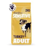 Burgess Sensitive Adult Turkey Dry Dog Food 2KG