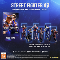 Street Fighter 6 Standard Edition for PS5 (MCY) (3G-PS5 Stret Fghtr 6 STD)