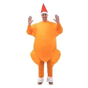 Thanksgiving Inflatable Costumes,Inflatable Turkey Costume - Thanksgiving Party Funny Turkey Suits Blow up miniinthebox