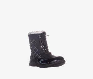 Womens Jenny Closed Toe Ankle Cold Weather Boots  Black