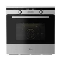 Midea Built In Electric Oven 60 Cm Silver-Black With Fan, 65DAE40139 - 1 Year Warranty