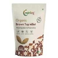 Nutriorg Organic Brown Top Millet 500gm