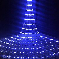1X 3X3M IP65 Waterfall Curtain Led Fairy String Light Garland Water Flow Meteor Shower Rain Lights For Window Icicle Colorful Decor Lighting AC110V 120V 220V 230V 240V EU US Plug miniinthebox - thumbnail