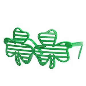 St. Patrick's Day Clover Glasses Irish Louver Clover Glasses Party Decoration Lightinthebox