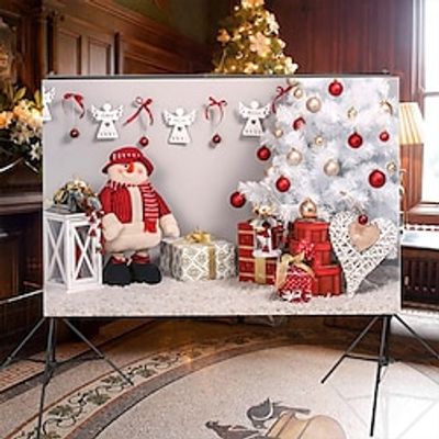1pc Christmas Background Cloth New Year Party Decoration Home Background Wall Decoration Hanging Cloth Studio Photo Banner miniinthebox