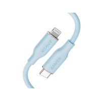 Anker PowerLine III Flow USB-C To Lightning Cable 0.9m Misty Blue A8662H31