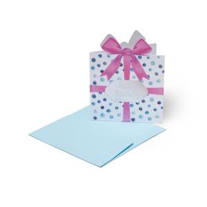 Legami Small Greeting Card - Present (7 x 7 cm)