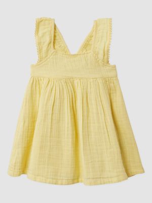 Toddler Gauze Flutter Dress Toddler Gauze Flutter Dress