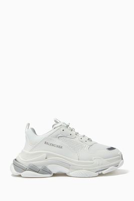 Triple S Sneakers in Double Foam & Mesh
