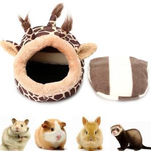 Giraffe Shaped Small Animal Bed Nest