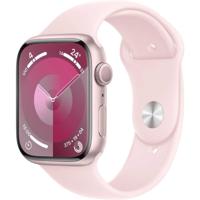 Apple Watch Series 9 GPS | 45mm Pink Aluminum Case | Light Pink Sport Band (M/L) | Middle East Version