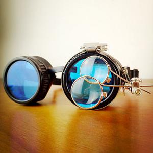 Steam Punk Industrial Retro Goggles Halloween