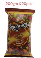 Crunchos Spicy Mix Japanese Crackers, 200g, Carton of 20 Packs