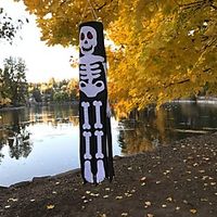 Halloween Wind Sock Nylon Wind Sock Weather Vane Windsock Outdoor Toy Kite Wind Monitoring Wind Indicator Flag Bags 2PCS Lightinthebox - thumbnail