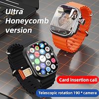 S9 PLUS Smart Watch 2.2 inch 4G LTE Cellular Smartwatch Phone 4G Pedometer Call Reminder Heart Rate Monitor Compatible with Null Women Men GPS Long Standby Hands-Free Calls IP 67 38mm Watch Case Lightinthebox - thumbnail