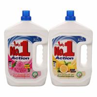 No1 Action House Hold Disinfectant 3Ltr Pack Of 2-Assorted