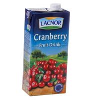 Lacnor Cranberry Juice 1Ltr