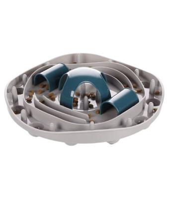 Flamingo Puzzle Feeder Hanto Interactive Cat Toy Grey-Blue 28.5x7cm Flamingo Puzzle Feeder Hanto Interactive Cat Toy Grey-Blue 28.5x7cm
