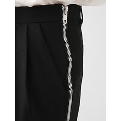 Men's Dress Pants Trousers Suit Pants Pocket Plain Comfort Breathable Outdoor Daily Going out Fashion Casual Black Grey Lightinthebox