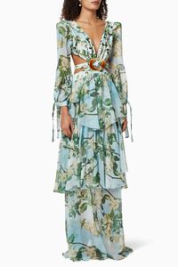 Floral Printed Beach Dress